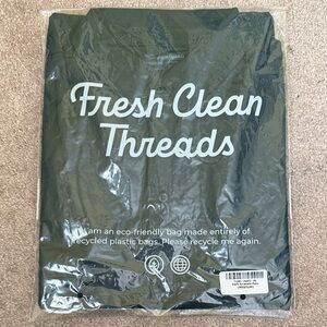 Fresh Clean Threads - Winter Foundation Polo - Dark Emerald (M)